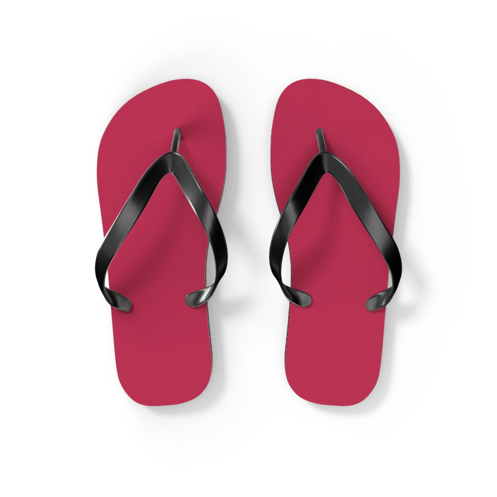 Raspberry Magenta Flip Flops – Lightweight Beach Sandals