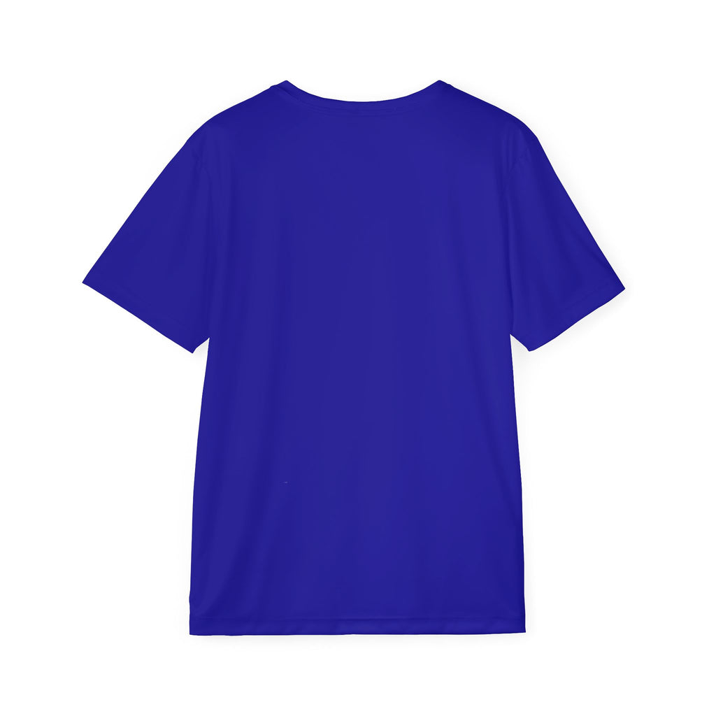 France Flag Sports Jersey — Men's Athletic Tee with Vertical Tricolor Stripe