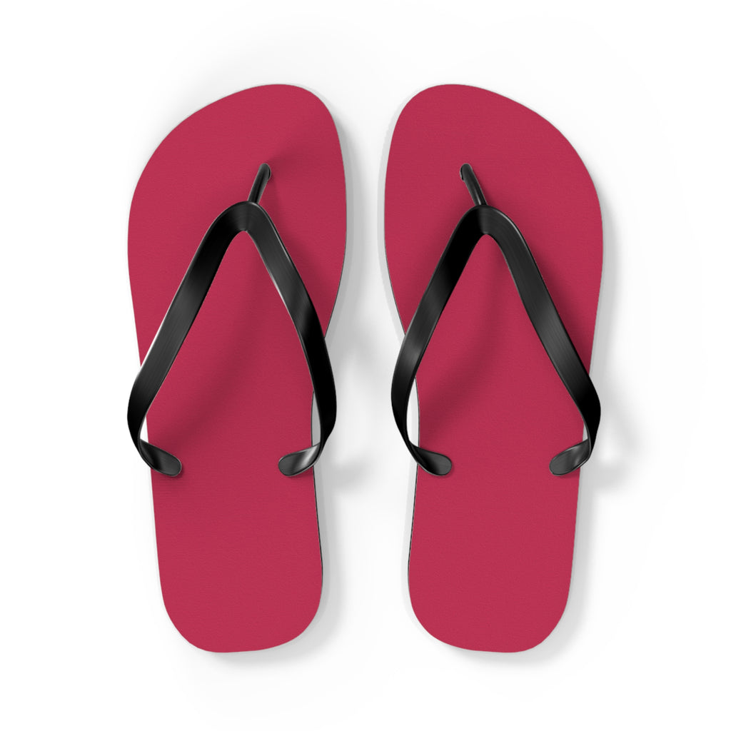 Raspberry Magenta Flip Flops – Lightweight Beach Sandals