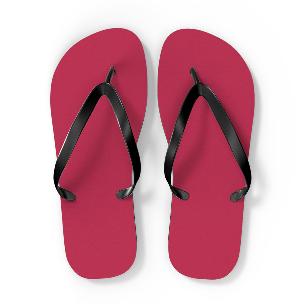 Raspberry Magenta Flip Flops – Lightweight Beach Sandals