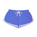 Blue Ombre Women’s Relaxed Shorts — Casual Beach & Lounge Running Shorts