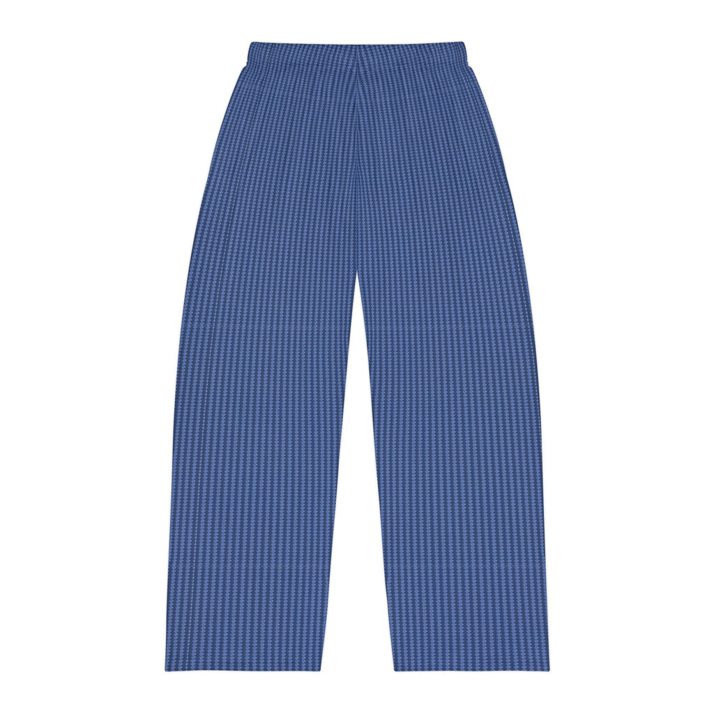 Men's Blue Pinstripe Pajama Pants - Comfortable Lounge Sleepwear