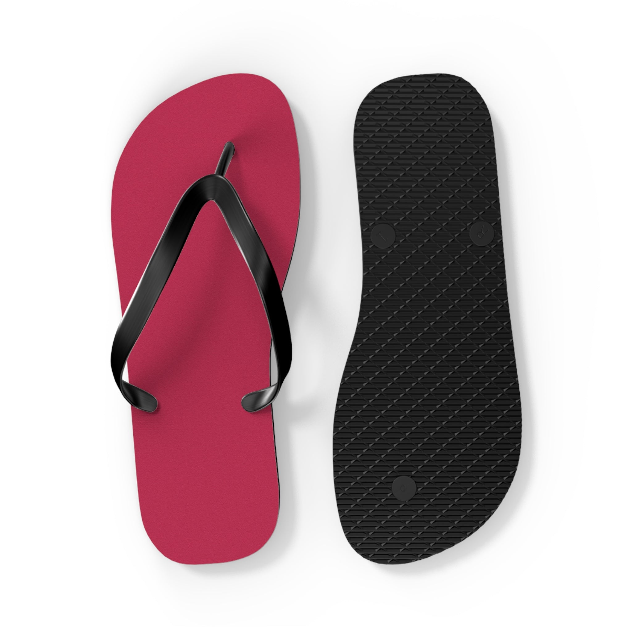 Raspberry Magenta Flip Flops – Lightweight Beach Sandals