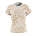Vintage Blush Rose Floral Print Tee