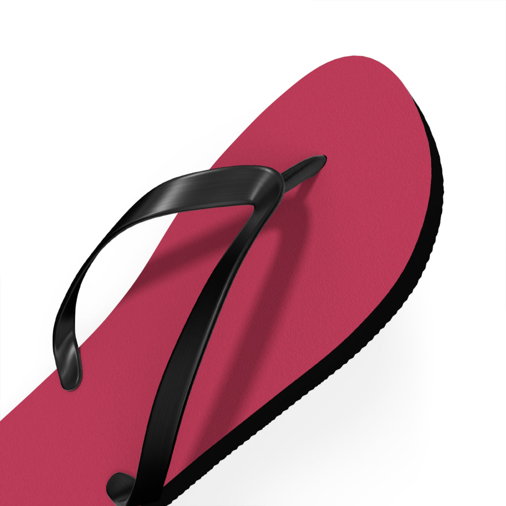 Raspberry Magenta Flip Flops – Lightweight Beach Sandals