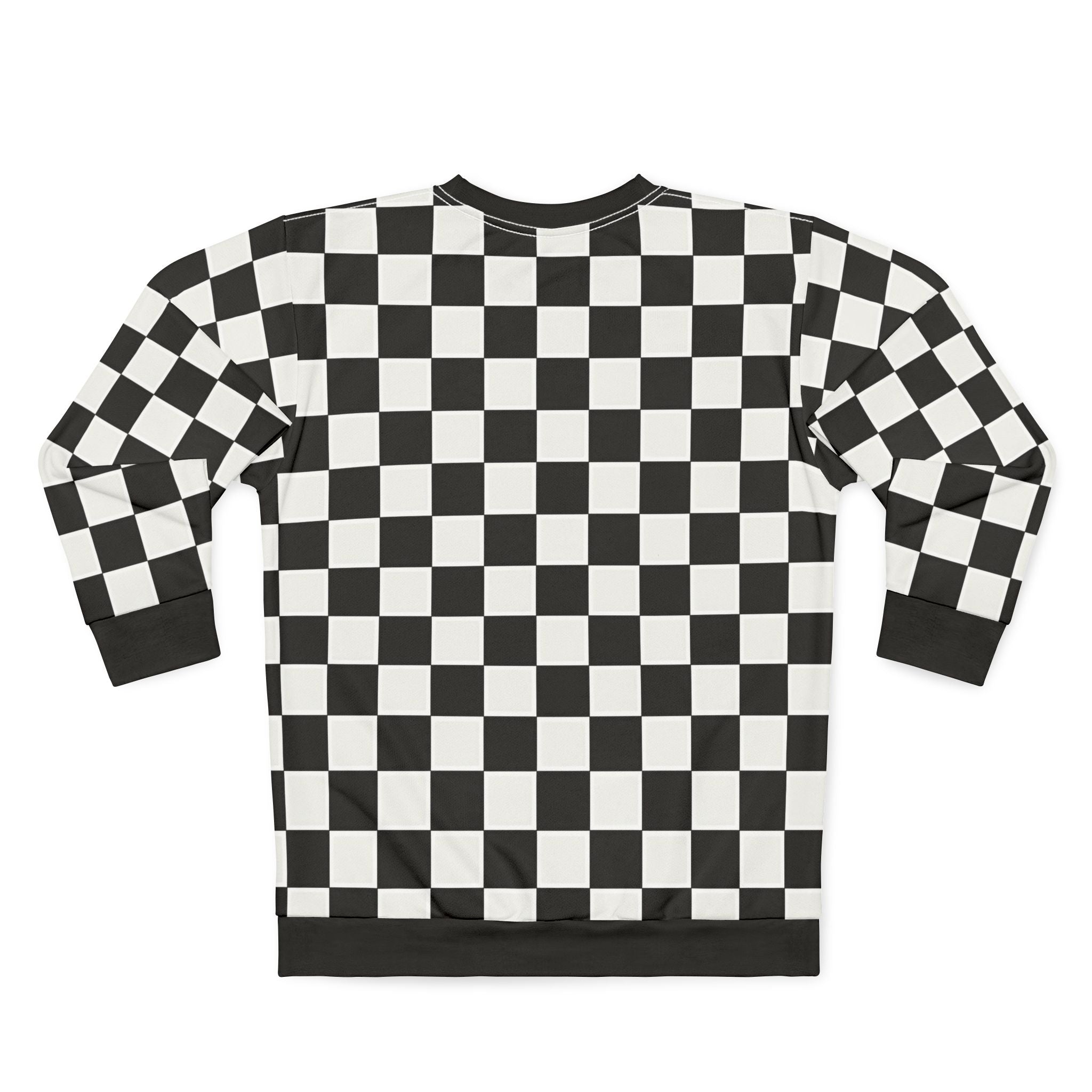 Checkerboard Crewneck Sweatshirt