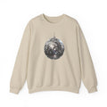 New Year Celebration Disco Mirror Ball Sweatshirt | Retro Dance Party Graphic