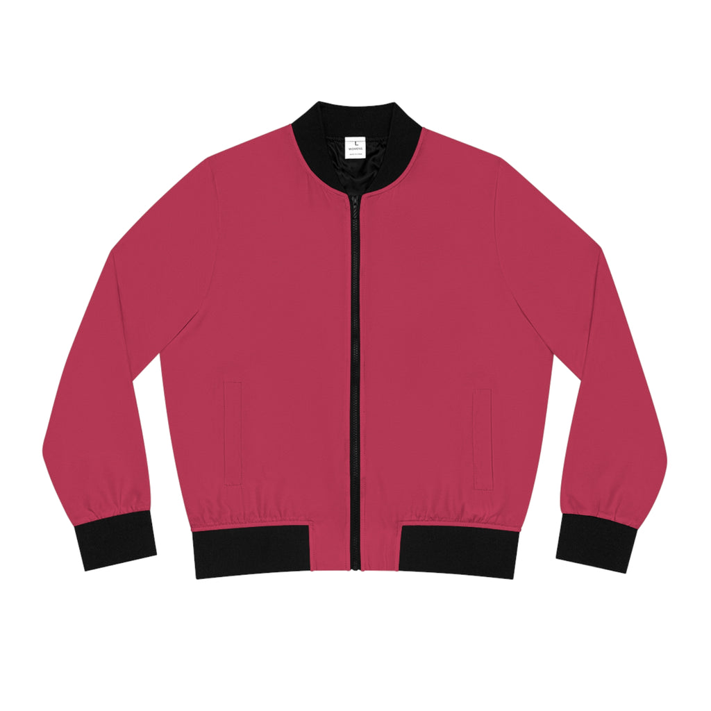 Women's Rose Bomber Jacket — Lightweight Bomber