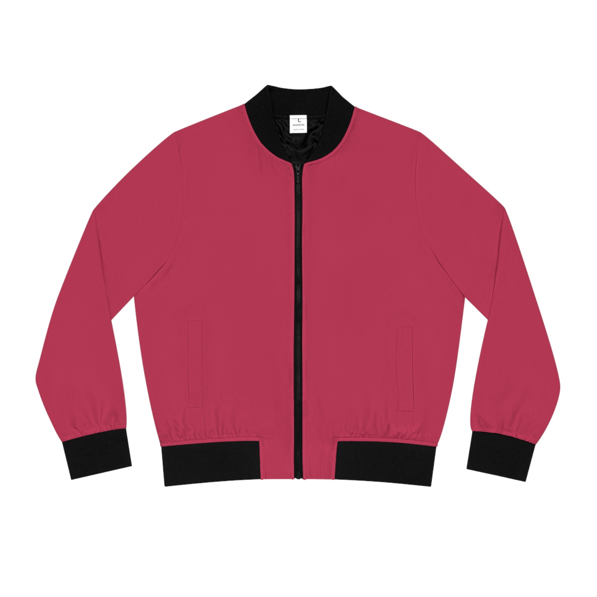 Women's Rose Bomber Jacket — Lightweight Bomber