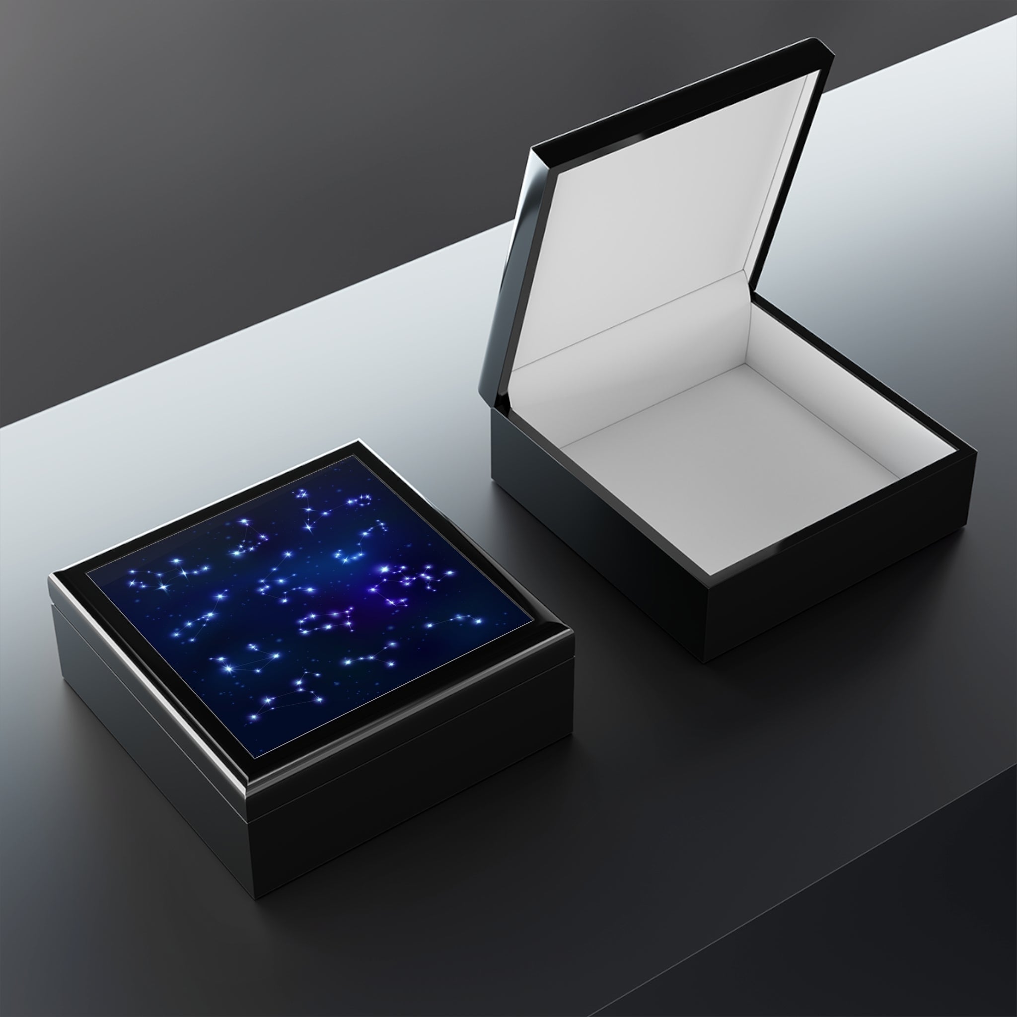 Constellation Jewelry Box – Star Map Trinket Keepsake