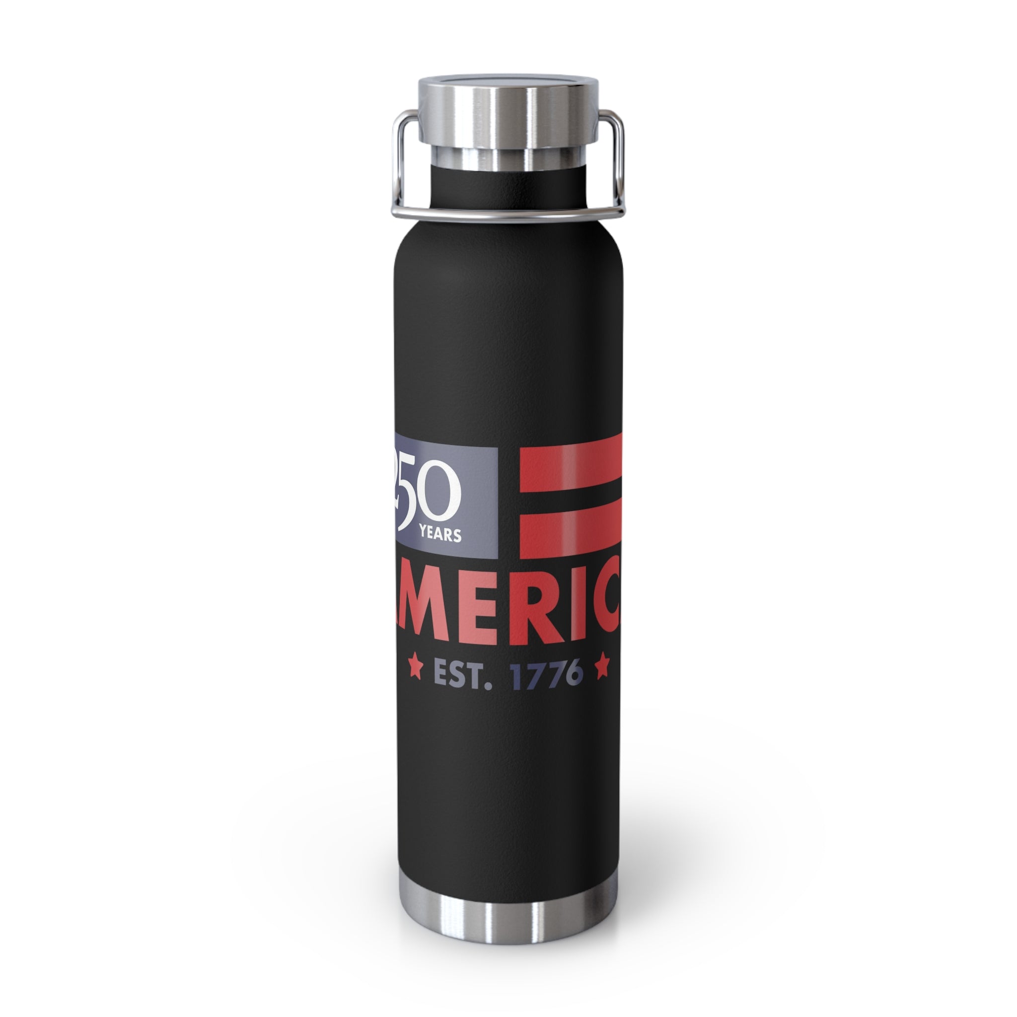 America 250 Years Patriotic Water Bottle | Insulated 22oz