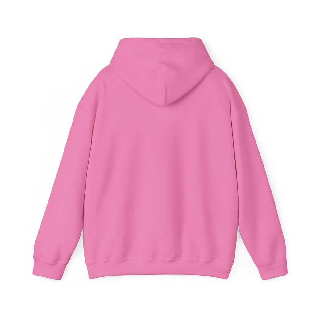 Pink hoodie on a white background