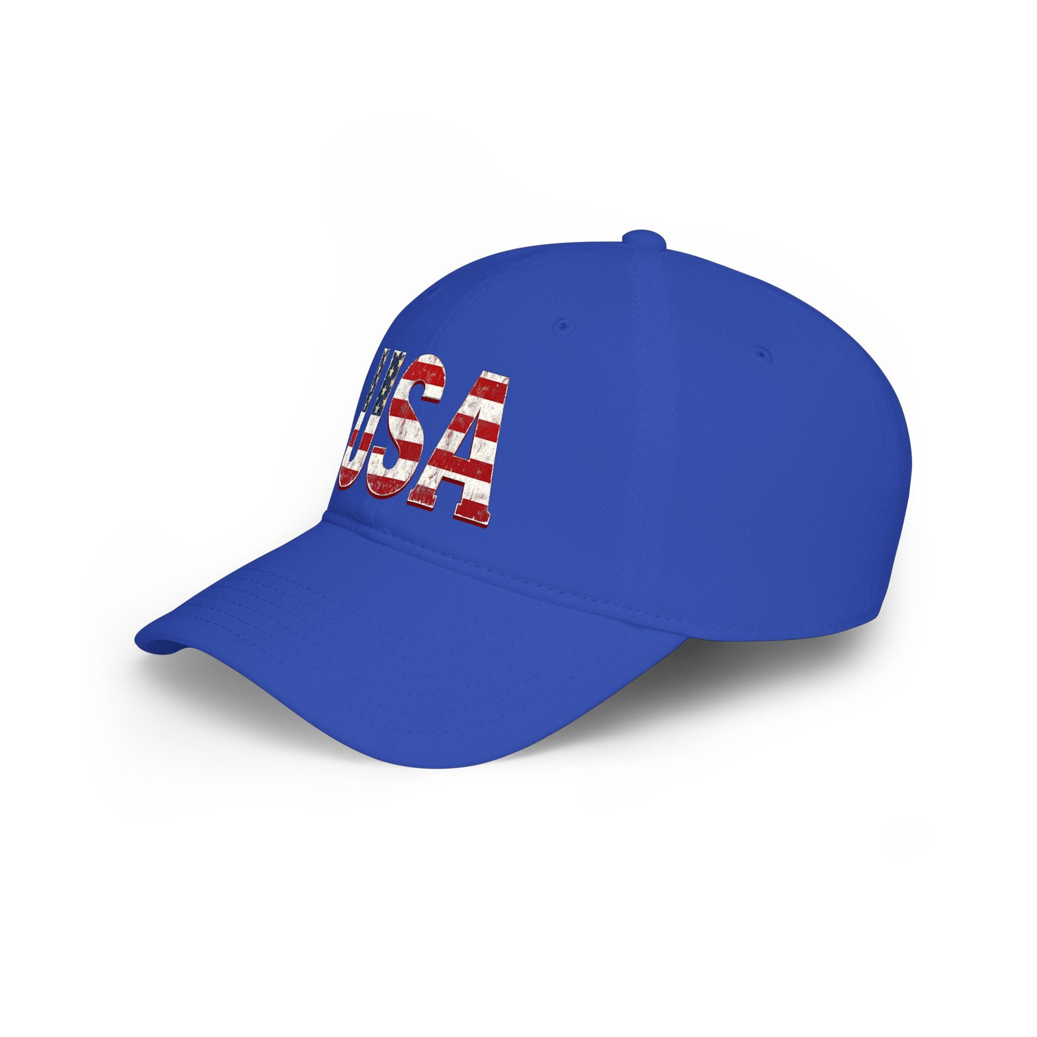 USA Flag Baseball Cap — Patriotic Low Profile Hat for 4th of July & Everyday Wear