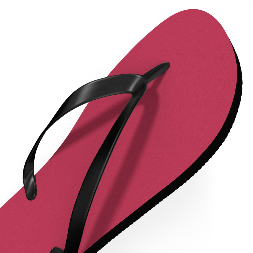 Raspberry Magenta Flip Flops – Lightweight Beach Sandals