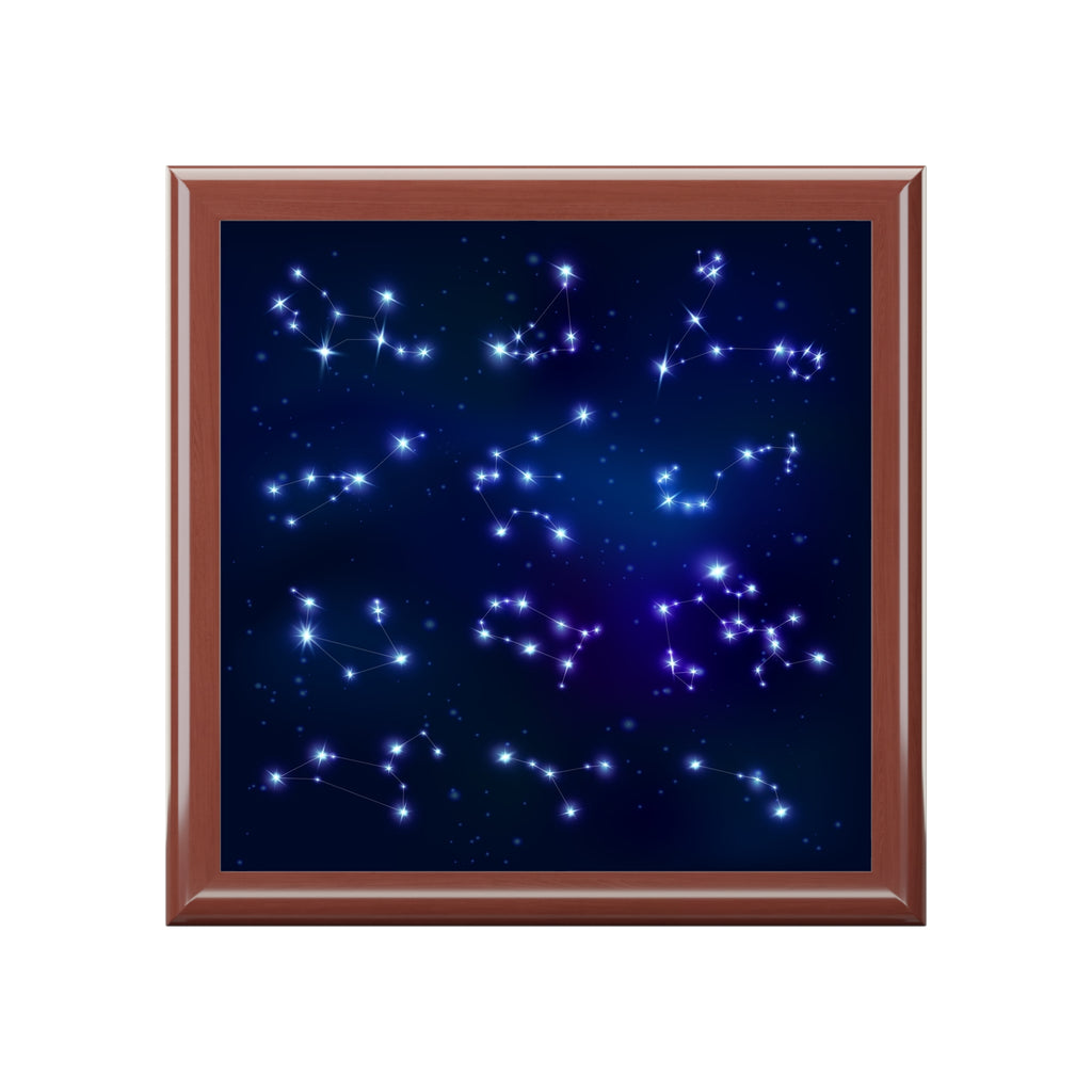 Constellation Jewelry Box – Star Map Trinket Keepsake