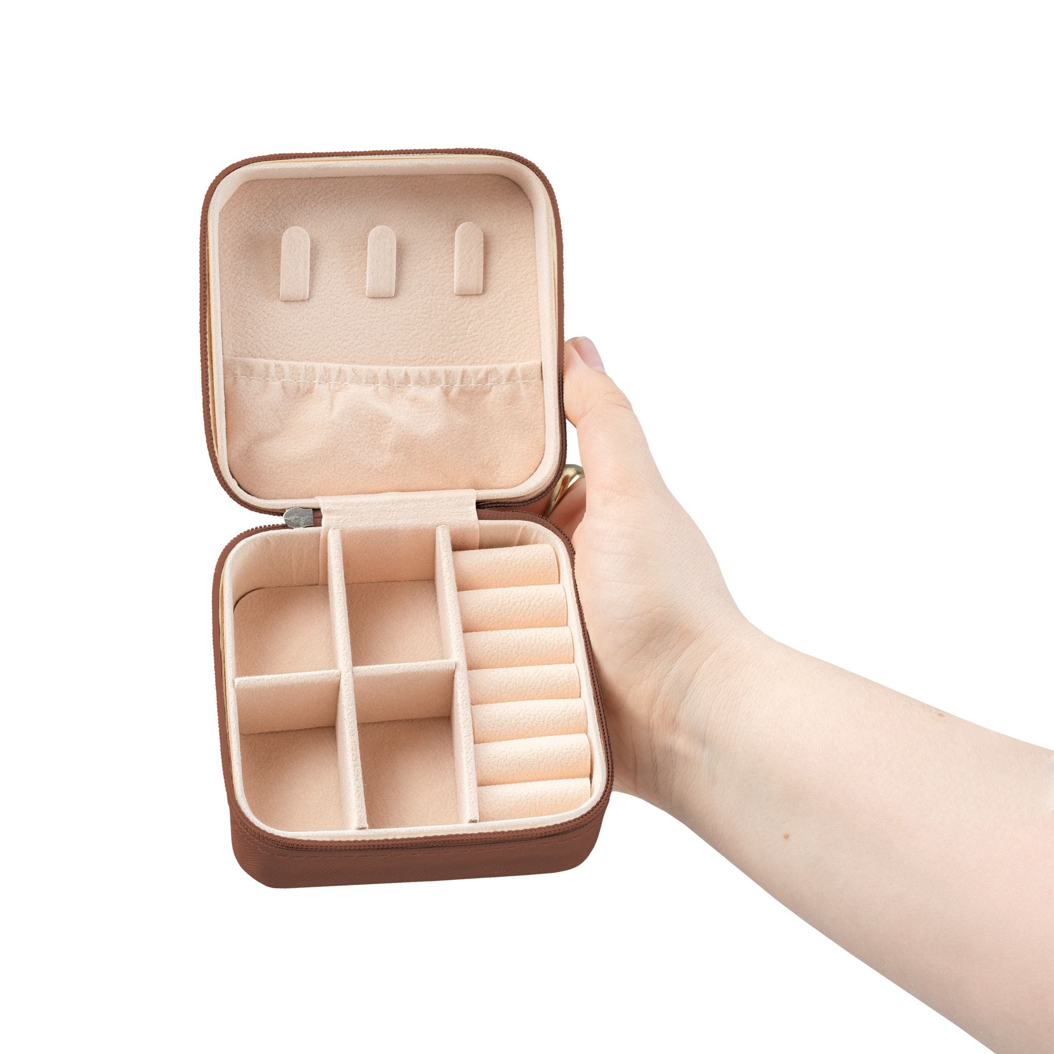 Autumn Truck Jewelry Travel Case — Compact Fall-Themed Travel Organizer