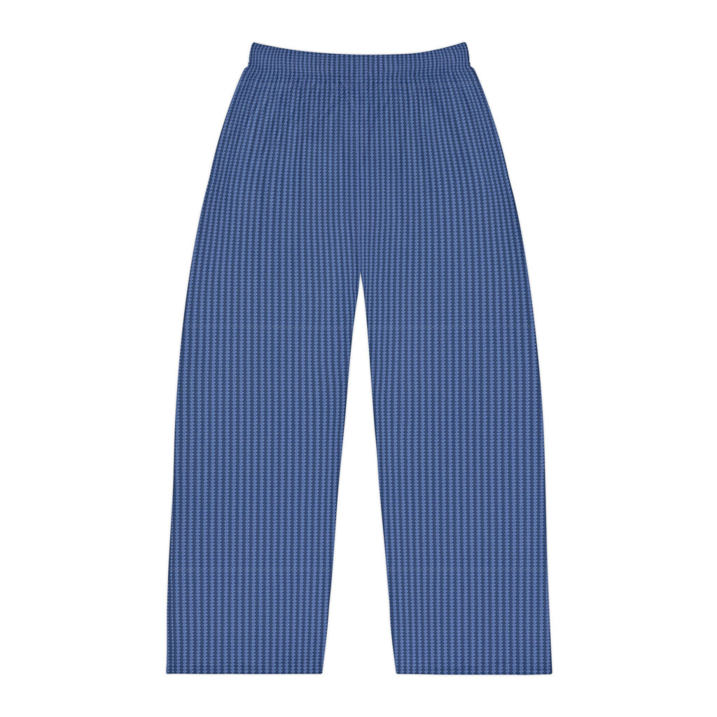 Men's Blue Pinstripe Pajama Pants - Comfortable Lounge Sleepwear
