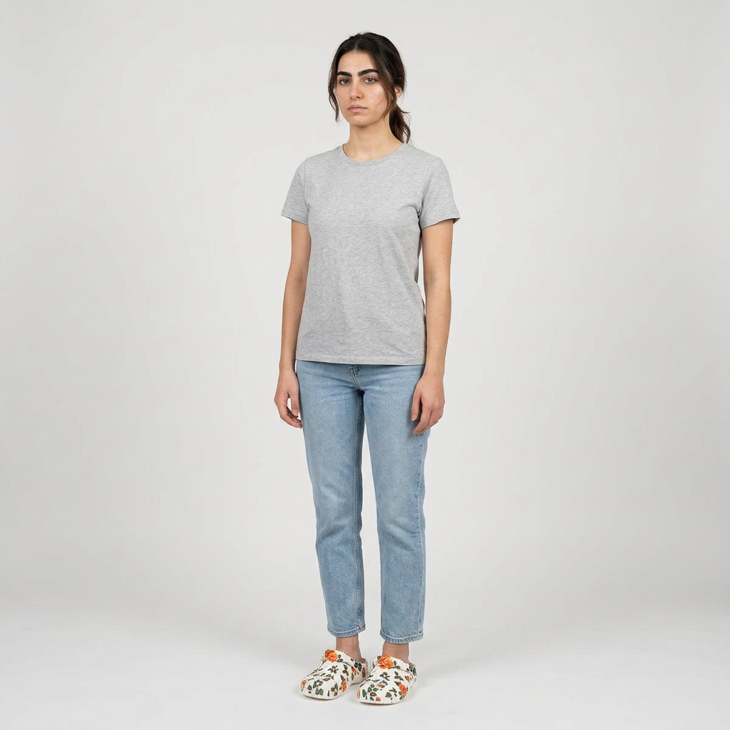 Floral Rose Clogs — Lightweight Garden Slip-On Shoes