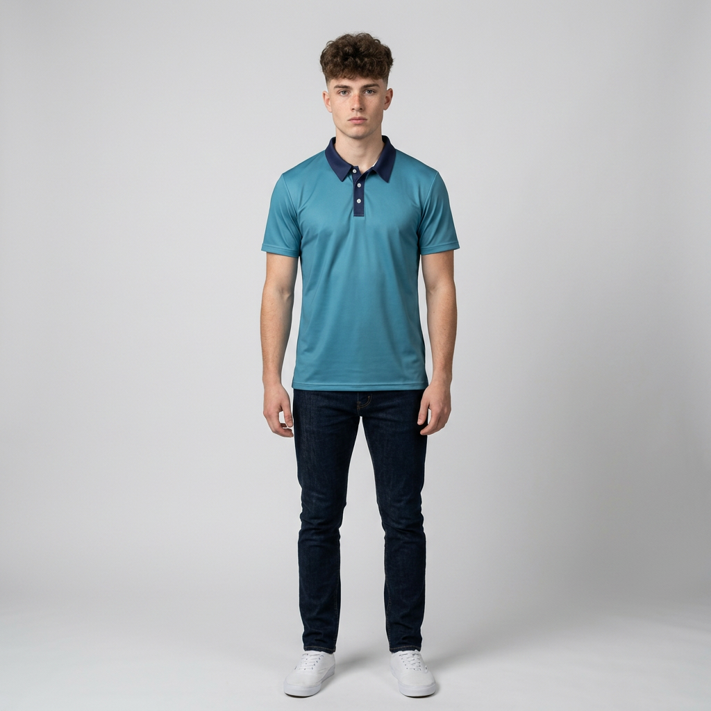 Classic Polo Shirt — Lightweight Breathable Golf & Casual Tee