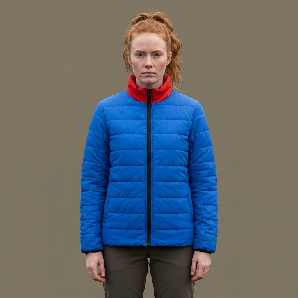 Women’s Puffer Jacket — Lightweight Quilted Cold-Weather Coat