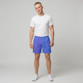 Men's Gradient Blue Beach Shorts - Elastic Swim Trunks