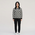 Checkerboard Crewneck Sweatshirt