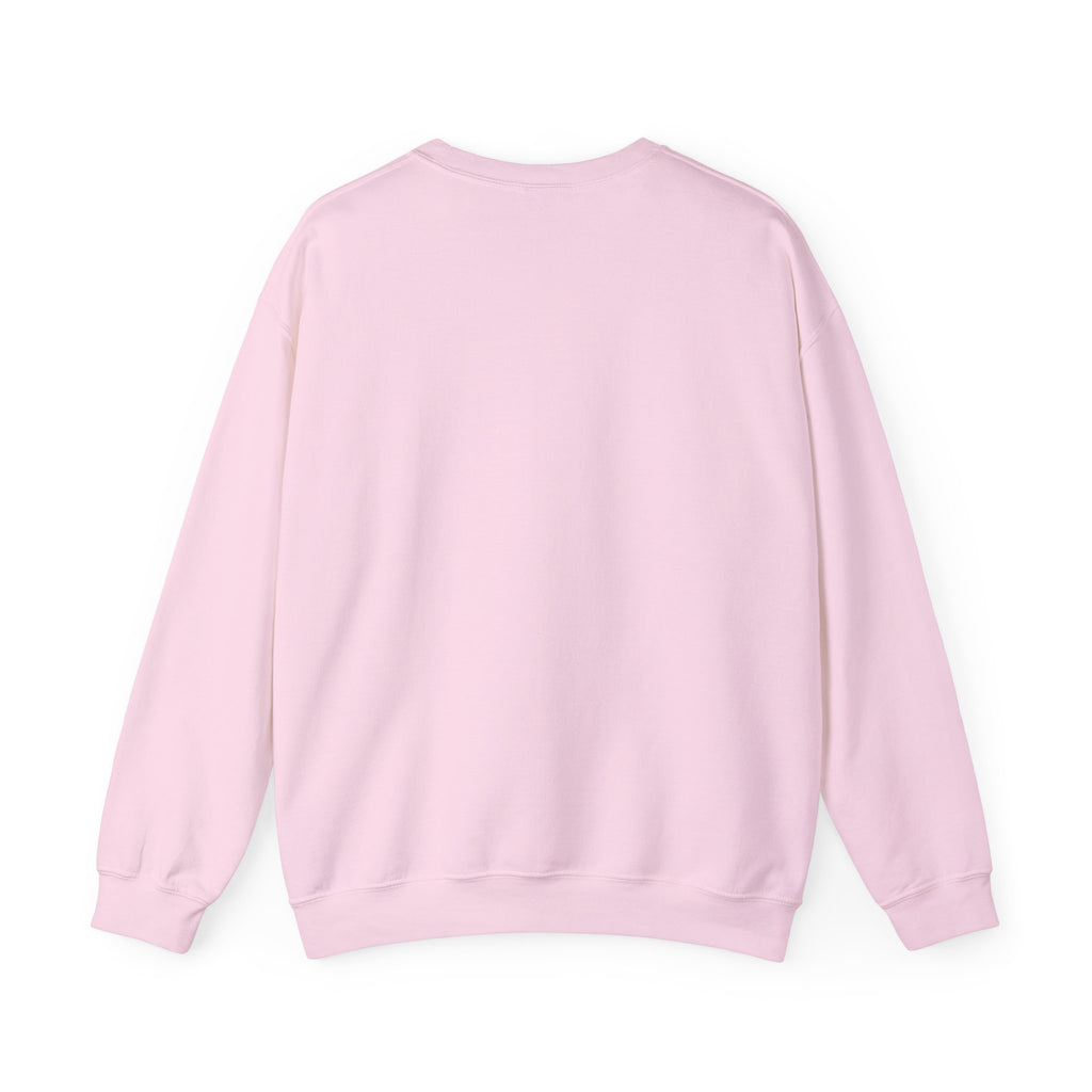 Pink Sequin Teddy Bear Sweatshirt | Heart Patch, Cute Plush Graphic