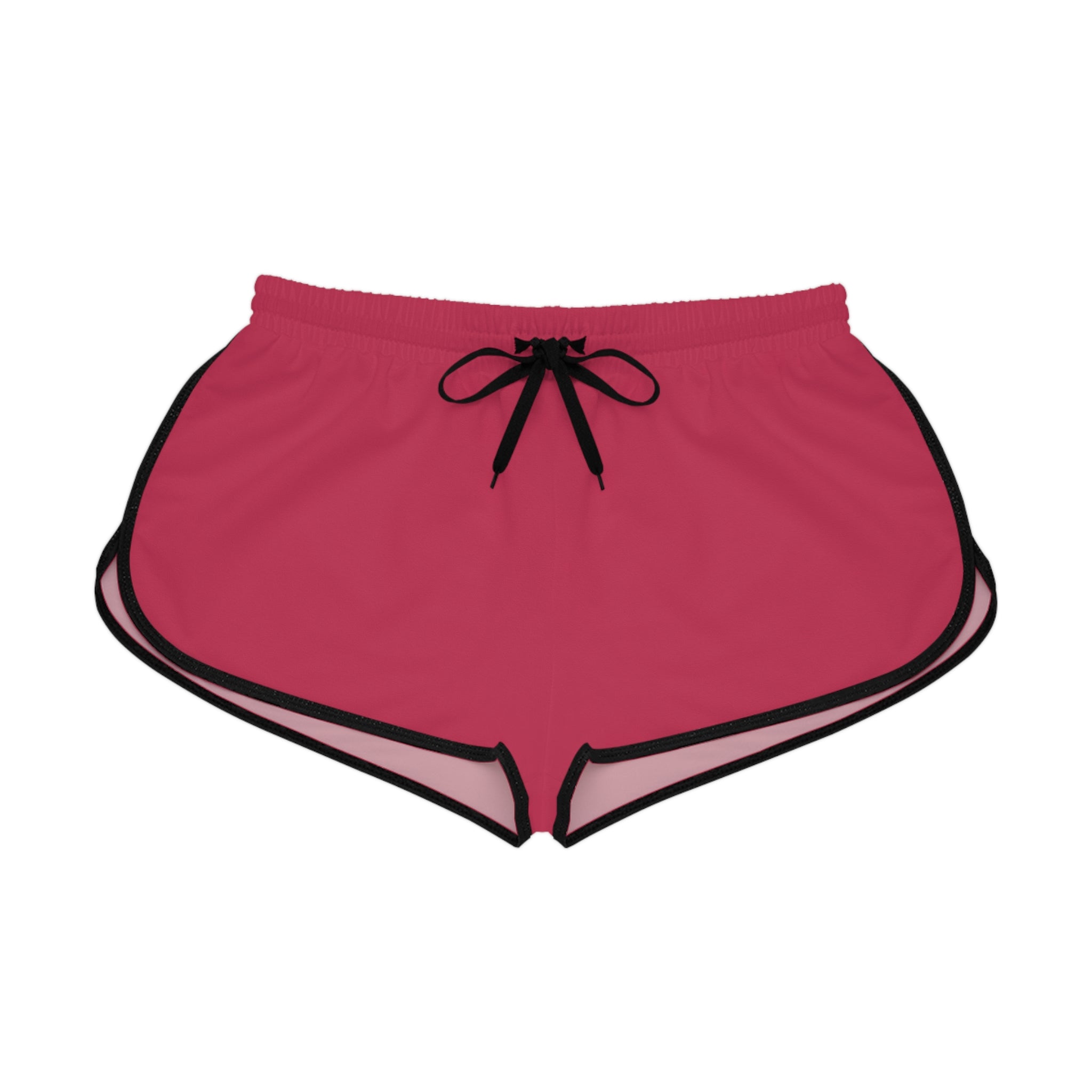 Berry Rose Relaxed Women's Shorts — Lightweight Lounge & Athletic Runner Shorts