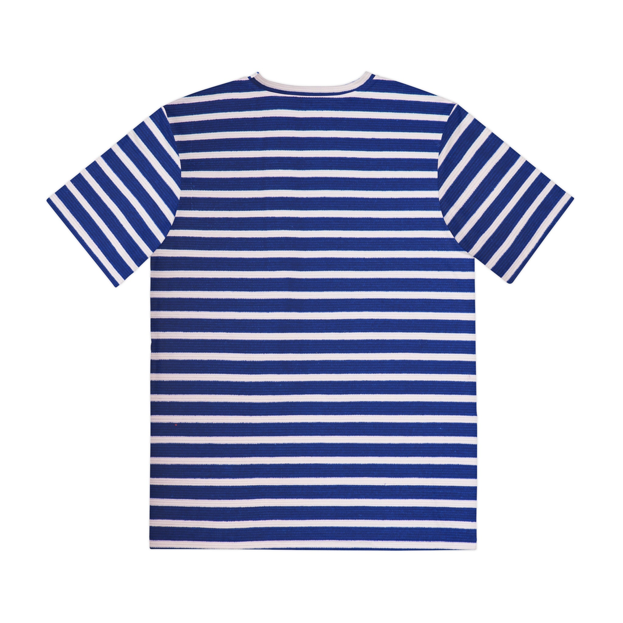 Striped Blue Crewneck Tee