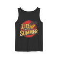 Life Is Better in Summer Tank Top | Retro Palm Sunset Tee
