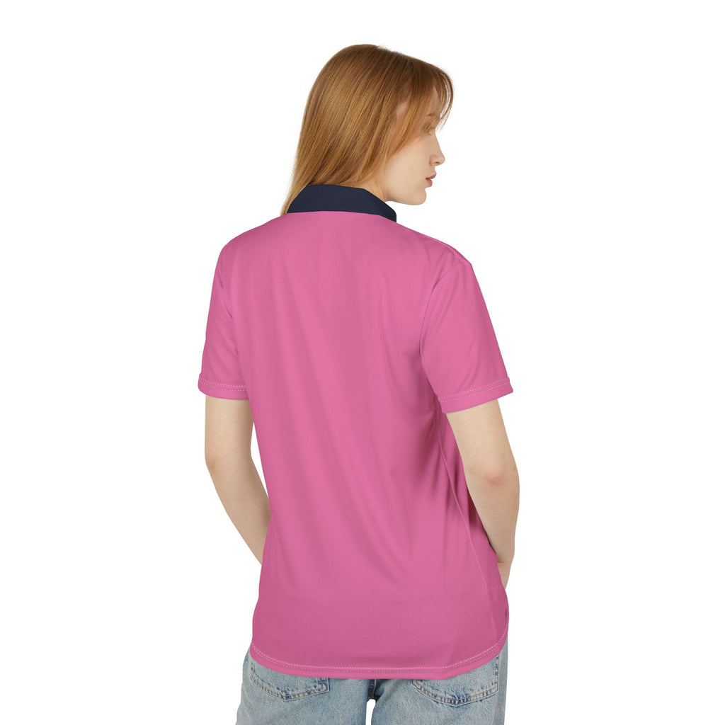 Pink Polo Shirt — Classic Short-Sleeve Casual Polo for Men & Women