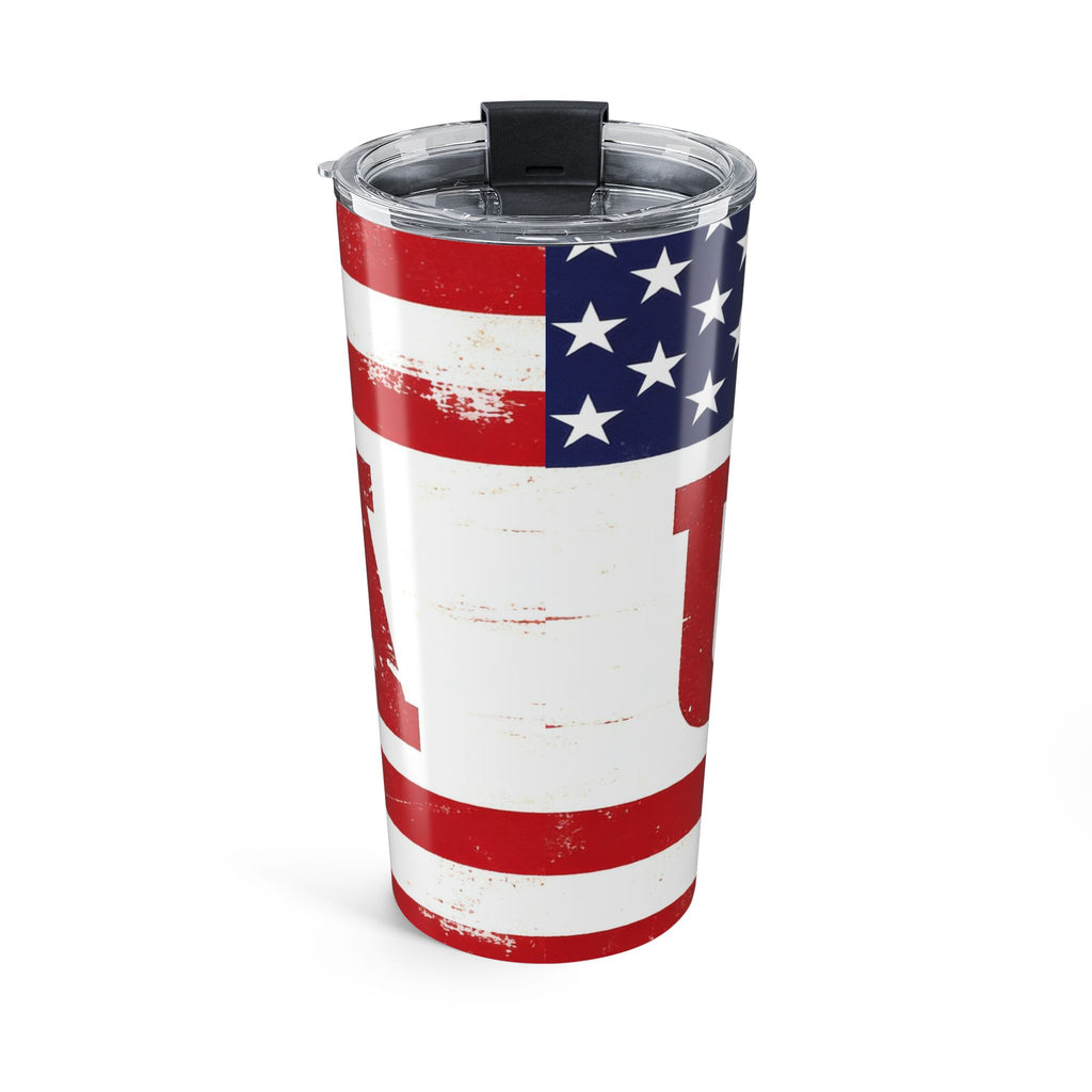 USA Flag Retro Stars and Stripes Tumbler