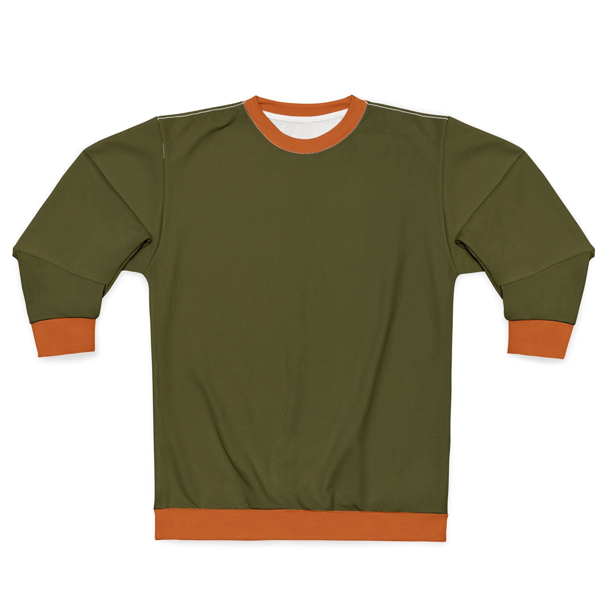 Olive & Rust Crewneck Sweatshirt
