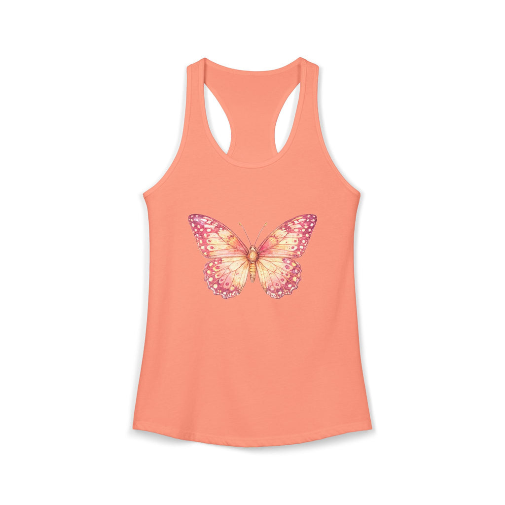 Vintage Butterfly Spring/Summer Racerback Tank