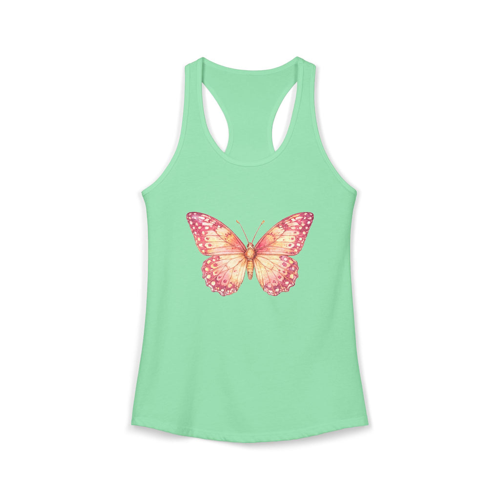 Vintage Butterfly Spring/Summer Racerback Tank