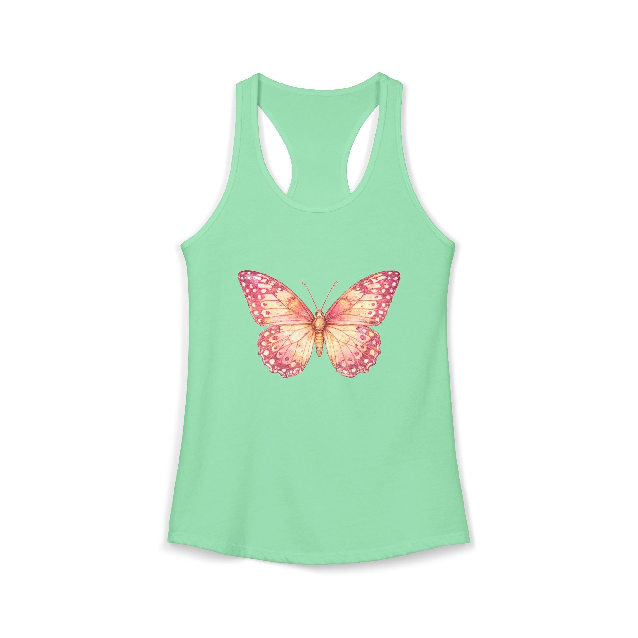 Vintage Butterfly Spring/Summer Racerback Tank