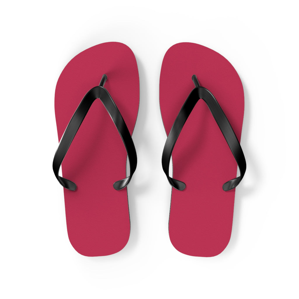 Raspberry Magenta Flip Flops – Lightweight Beach Sandals