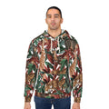 Jungle Safari Animals Hoodie | Giraffe Leopard Tapir All-Over Print