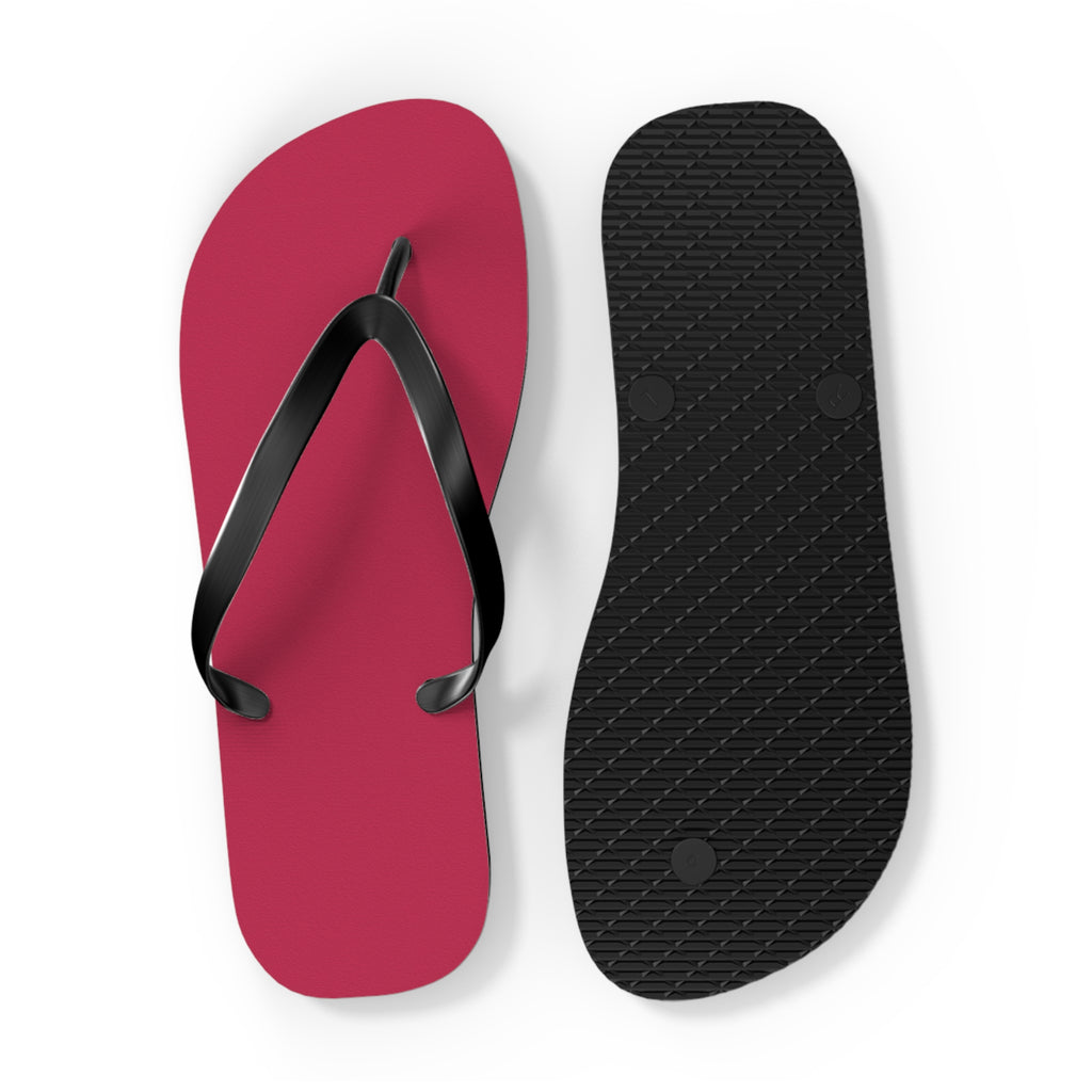 Raspberry Magenta Flip Flops – Lightweight Beach Sandals