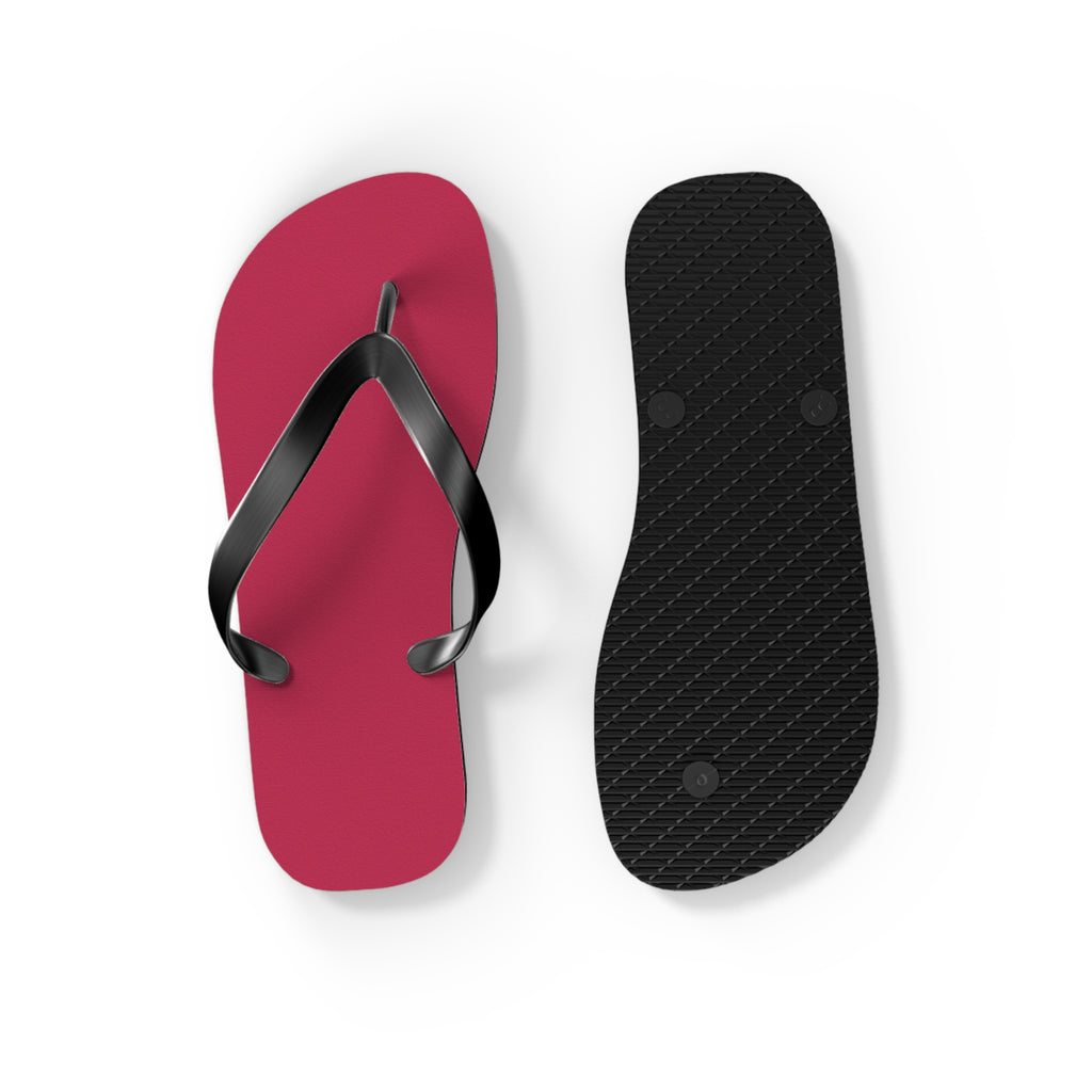 Raspberry Magenta Flip Flops – Lightweight Beach Sandals