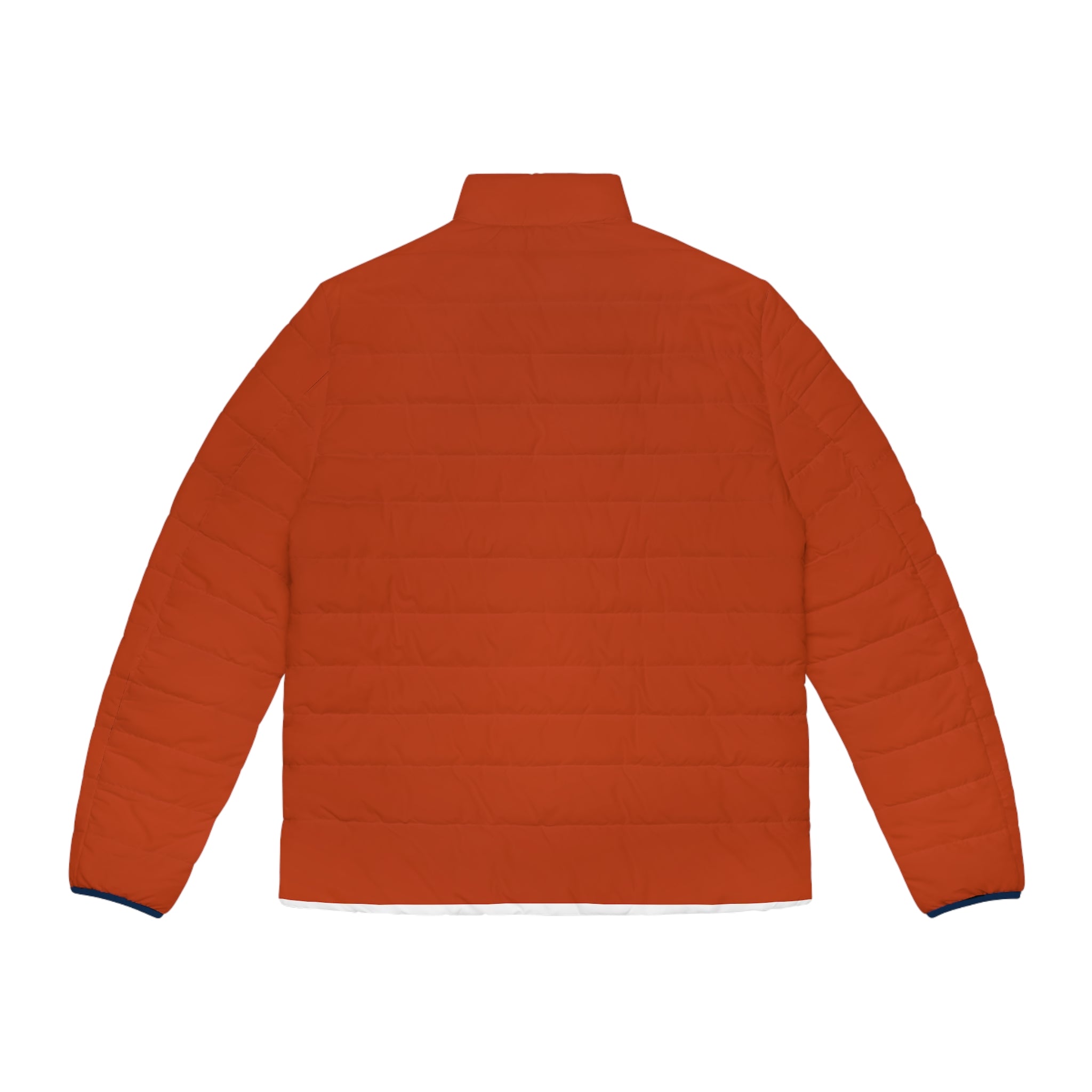 Men's Rust Puffer Jacket – Lightweight Quilted Outerwear