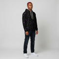 Purple Paint Splatter Hoodie — Artistic Pullover
