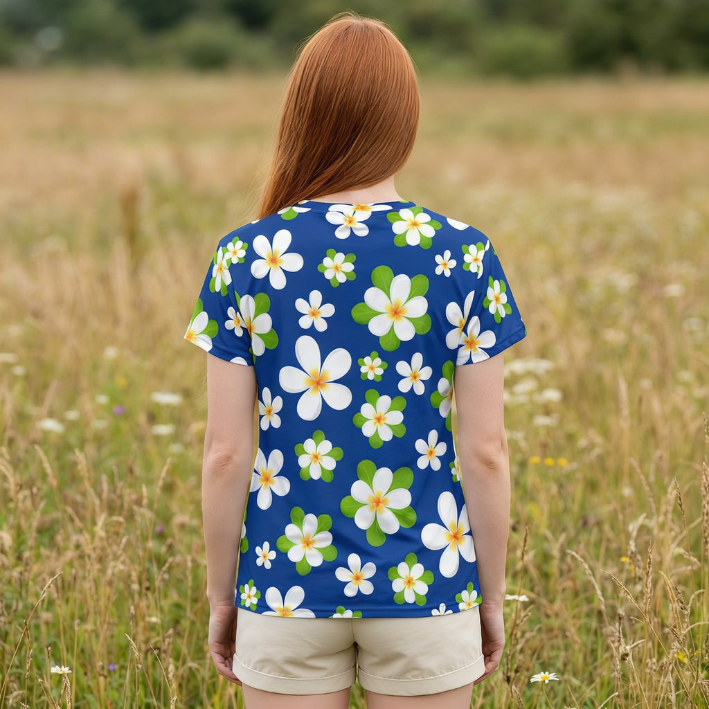 Daisies Spring Floral Fun Shirt | Women's Short Sleeve