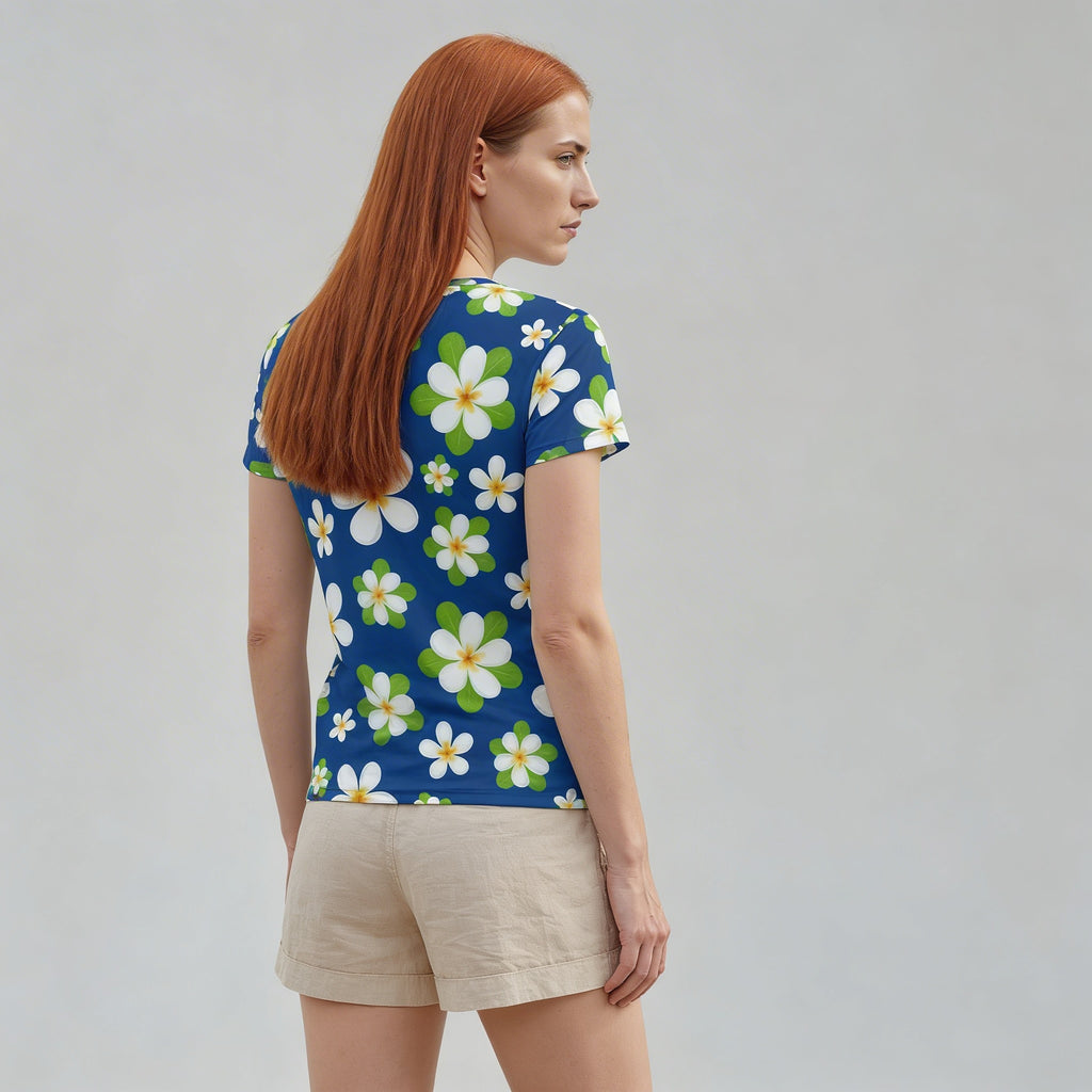 Daisies Spring Floral Fun Shirt | Women's Short Sleeve