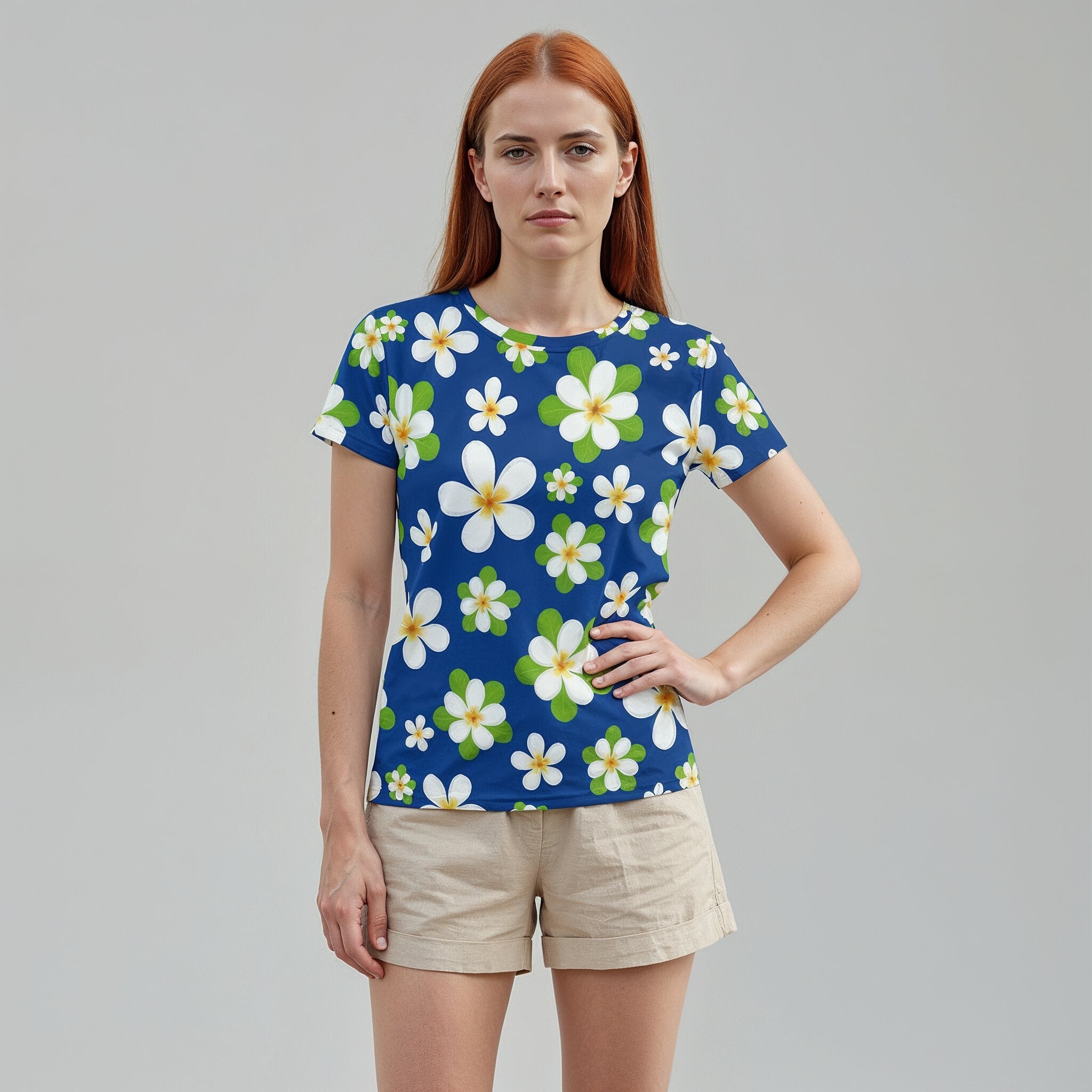 Daisies Spring Floral Fun Shirt | Women's Short Sleeve